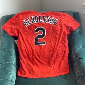 Orioles Nike Jersey with Number 2 Gunnar Henderson